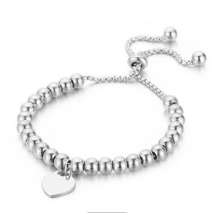 Silver bolo ball and heart charm 💓 bracelet. Stainless steel hypoallergenic